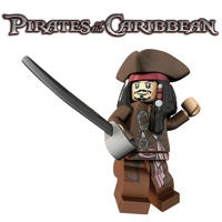 Minifigs Pirates des Caraïbes (33 minifigs)