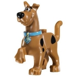Minifig 21042pb01c01 : Scooby-Doo (debout)
