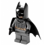 Minifig bat024 : Batman (Costume gris-bleu foncé, cagoule noire)