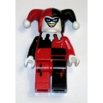 Minifig bat026 : Harley Quinn (Mains blanches)