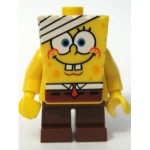 Minifig bob016 : SpongeBob (tête bandée)