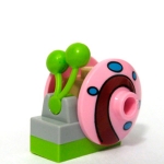 Minifig bob018 : Gary l'escargot (coquille rose clair)