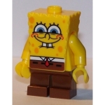 Minifig bob019 : Bob l'éponge (yeux plissés)