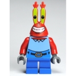 Minifig bob023 : Mr. Krabs (grand sourire)