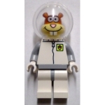 Minifig bob031 : Sandy Écureuil (jambes blanches)
