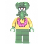 Minifig bob035 : Carlo Tentacule (collier de fleurs roses) (3818)