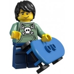 Minifig col006 : Le skateur