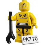 Minifig col008 : Le mannequin de crash test