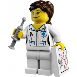 Minifig col011 : L'infirmière