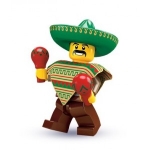Minifig col017 : Le Mexicain