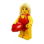 Minifig col024 : La sauveteuse