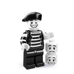 Minifig col025 : Le mime