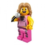 Minifig col027 : La Popstar