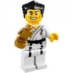 Minifig col030 : Le Karatéka