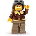 Minifig col036 : Le pilote