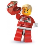 Minifig col040 : Le pilote de course