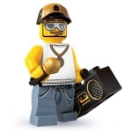 Minifig col041 : Le rappeur
