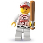 Minifig col047 : Le joueur de baseball