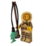Minifig col068 : Le pêcheur sur glace