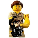 Minifig col071 : La gardienne de zoo