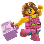 Minifig col074 : Le professeur de fitness