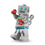 Minifig col087 : Le robot horloger