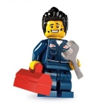 Minifig col095 : Le mécanicien