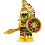 Minifig col098 : Le guerrier aztèque