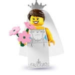 Minifig col100 : La mariée