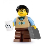 Minifig col108 : Le programmateur informatique