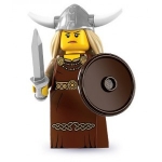 Minifig col109 : La femme viking