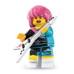 Minifig col111 : La rockeuse