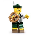 Minifig col115 : L'homme en costume tyrolien