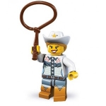 Minifig col116 : La cowgirl