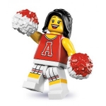 Minifig col125 : La pom-pom girl