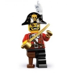 Minifig col127 : Le capitaine des pirate