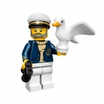 Minifig col154 : Le capitaine de bateau