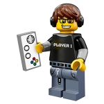 Minifig col182 : L'amateur de jeux vidéo