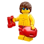 Minifig col185 : Le secouriste