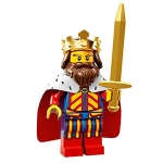 Minifig col195 : Le Roi du Moyen-Âge