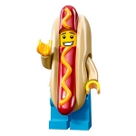 Minifig col208 : Le Vendeur de hot-dogs