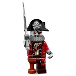 Minifig col212 : Pirate zombie