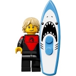 Minifig col286 : Surfeur pro