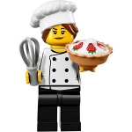 Minifig col288 : Chef gourmet