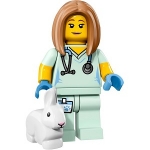 Minifig col290 : Vétérinaire