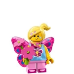 Minifig col292 : Fille papillon