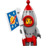 Minifig col298 : Garçon fusée