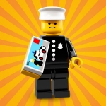 Minifig col319 : Le policier de 1978