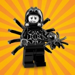 Minifig col320 : Le garçon déguisé en araignée