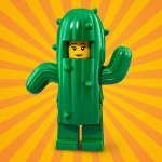 Minifig col322 : La fille cactus